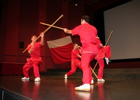 IMG_8511 Démonstration de Wushu, art martial chinois, par l'équipe d'Alain Coppey.