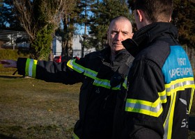 ALSP eau froide 2022 Formation «Expérience en eau froide» Académie latine des sapeurs-pompiers (ALSP) 2022. Bellerive, Lausanne.