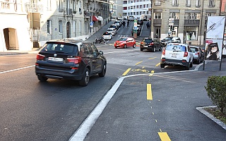 travaux-cesar-roux-07 Réinsertion des cyclistes sur la rue Caroline.