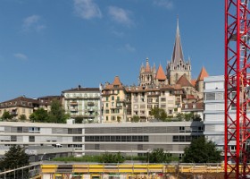 Photos architectes_juillet 2019_6 Coffrages de la dalle sur le premier étage. 15 juillet 2019