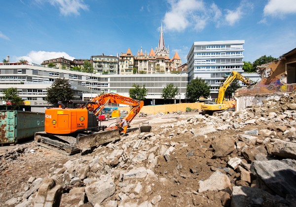 Chantier rue St-Martin