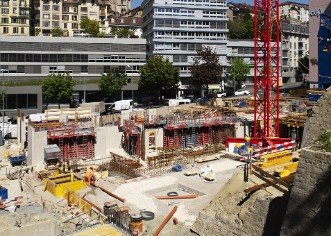 Construction / Janvier à mai 2019 Chantier rue St-Martin