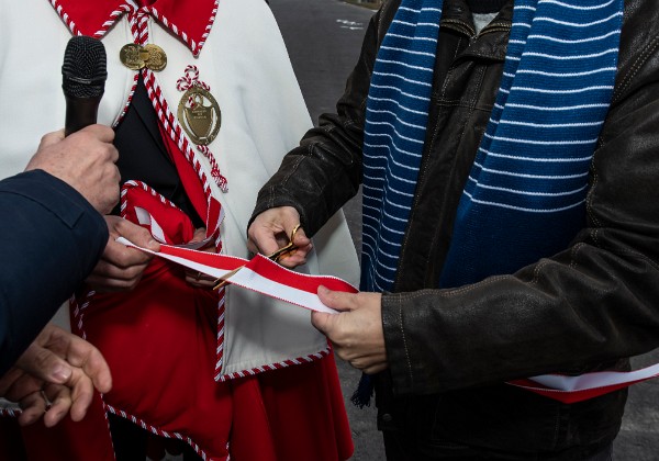 Inauguration Stade de la Tuilière