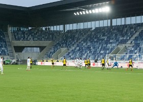 Inauguration Stade de la Tuilière Lors de l'inaguration du Stade de la Tuilière, le Lausanne-Sport a concédé sa première défaite face à Young Boys, sur le résultat de 0-3..